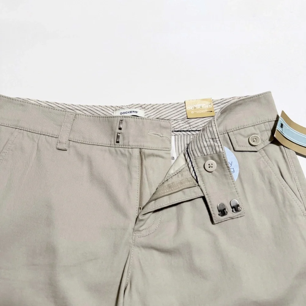 NEW Dockers Jaelynn Truly Slimming Bermuda Shorts